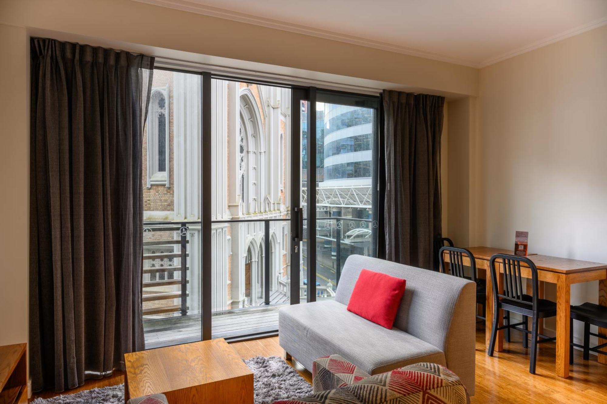 Boulcott Suites Wellington Kültér fotó A typical apartment at the University of Melbourne