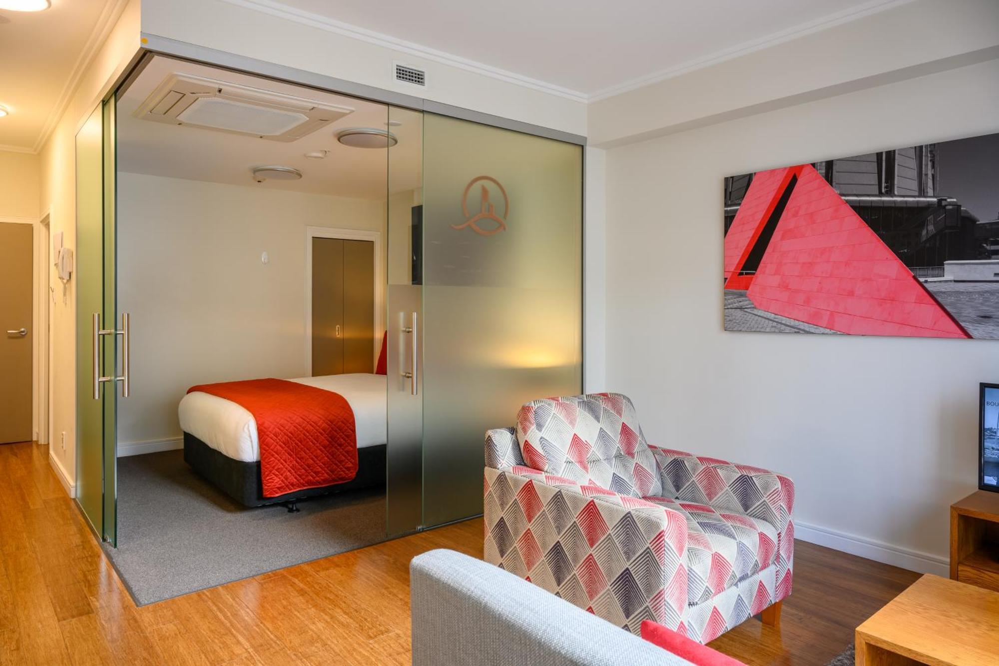 Boulcott Suites Wellington Kültér fotó A suite at the hotel