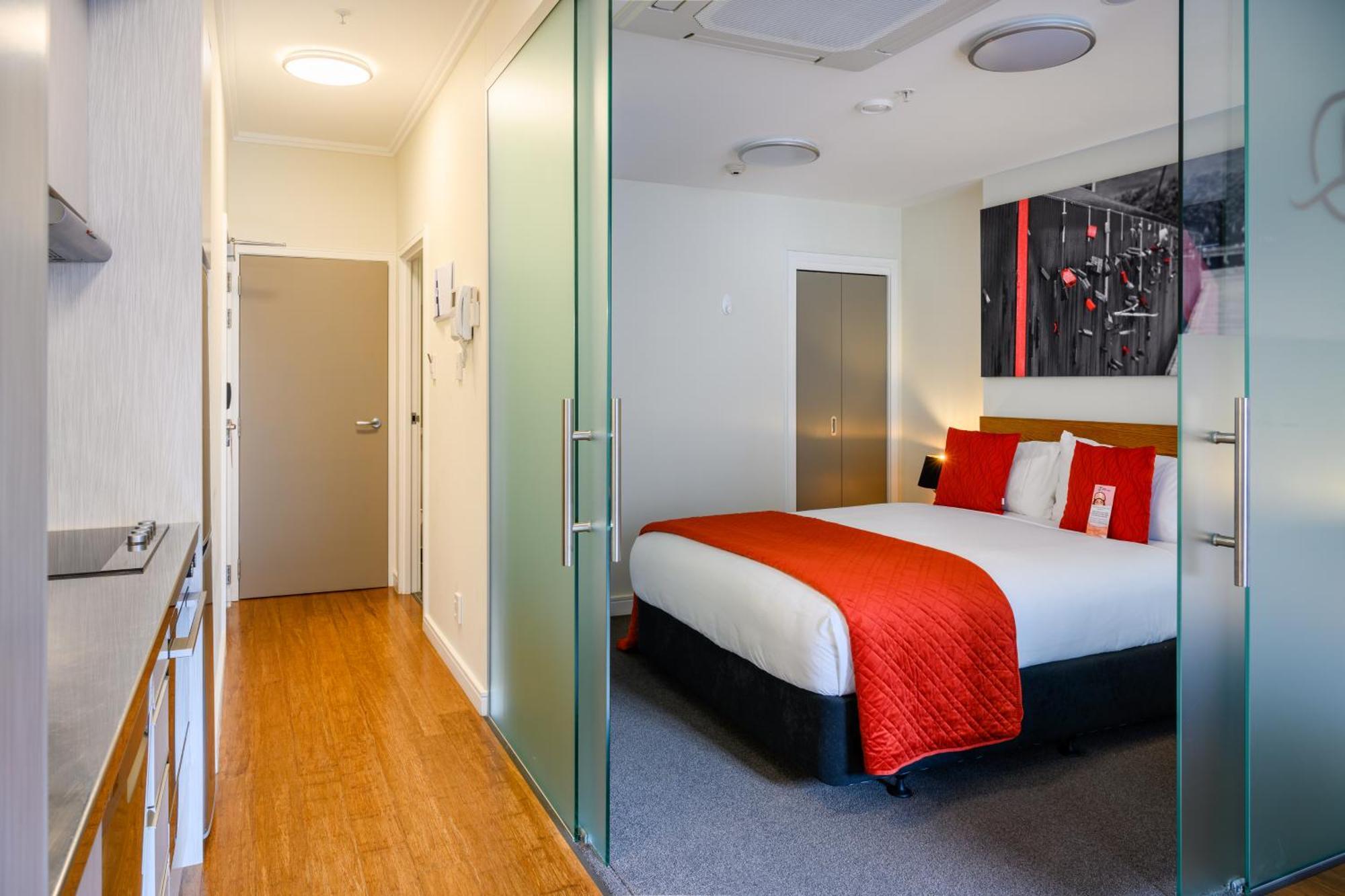 Boulcott Suites Wellington Kültér fotó Studio apartment