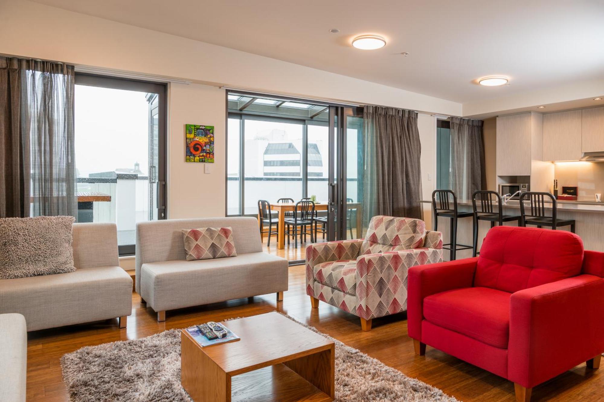 Boulcott Suites Wellington Kültér fotó A typical apartment at the University of Westminster