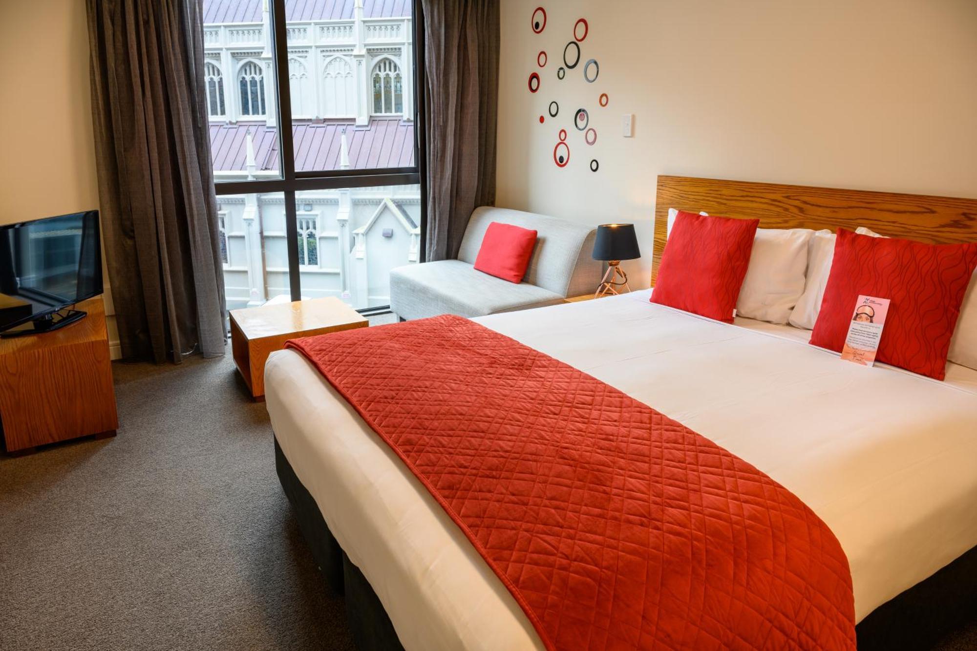 Boulcott Suites Wellington Kültér fotó A typical hotel room