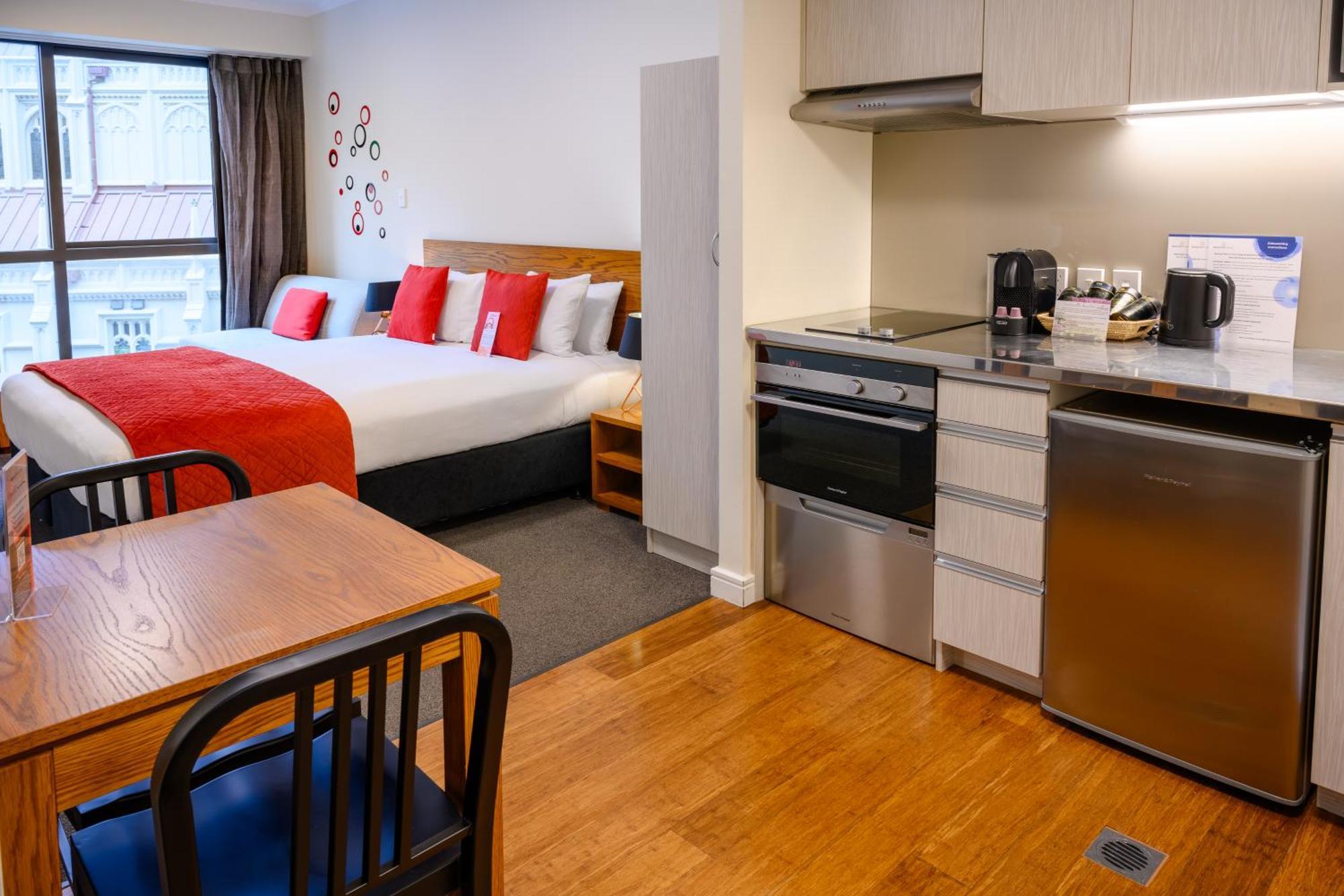 Boulcott Suites Wellington Kültér fotó Studio apartment in Auckland, New Zealand