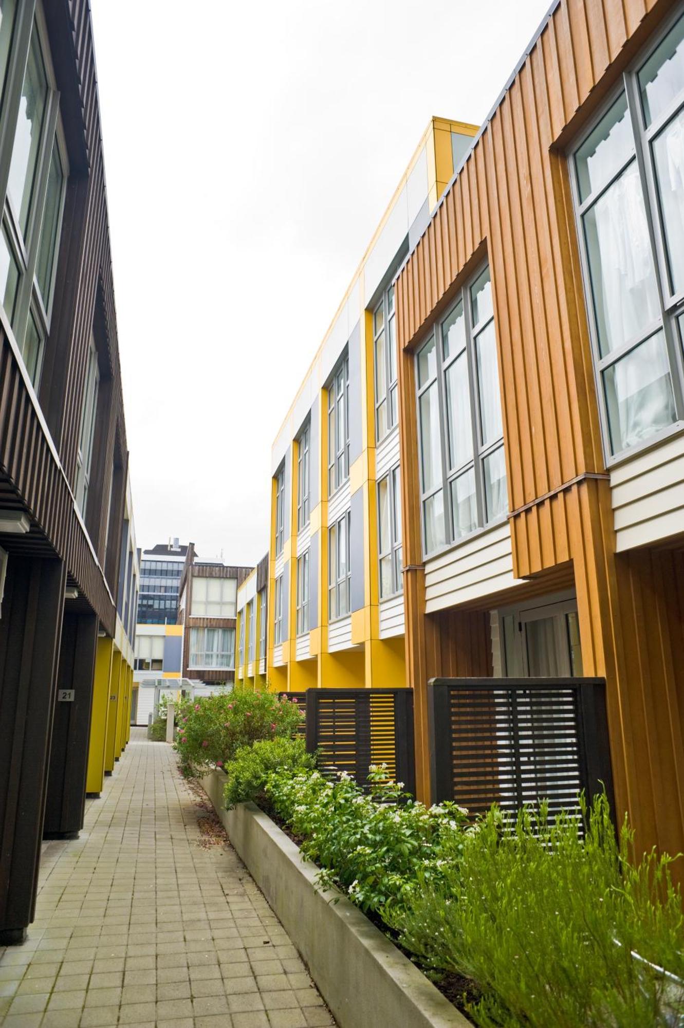 Boulcott Suites Wellington Kültér fotó The new residential buildings at the University of East London